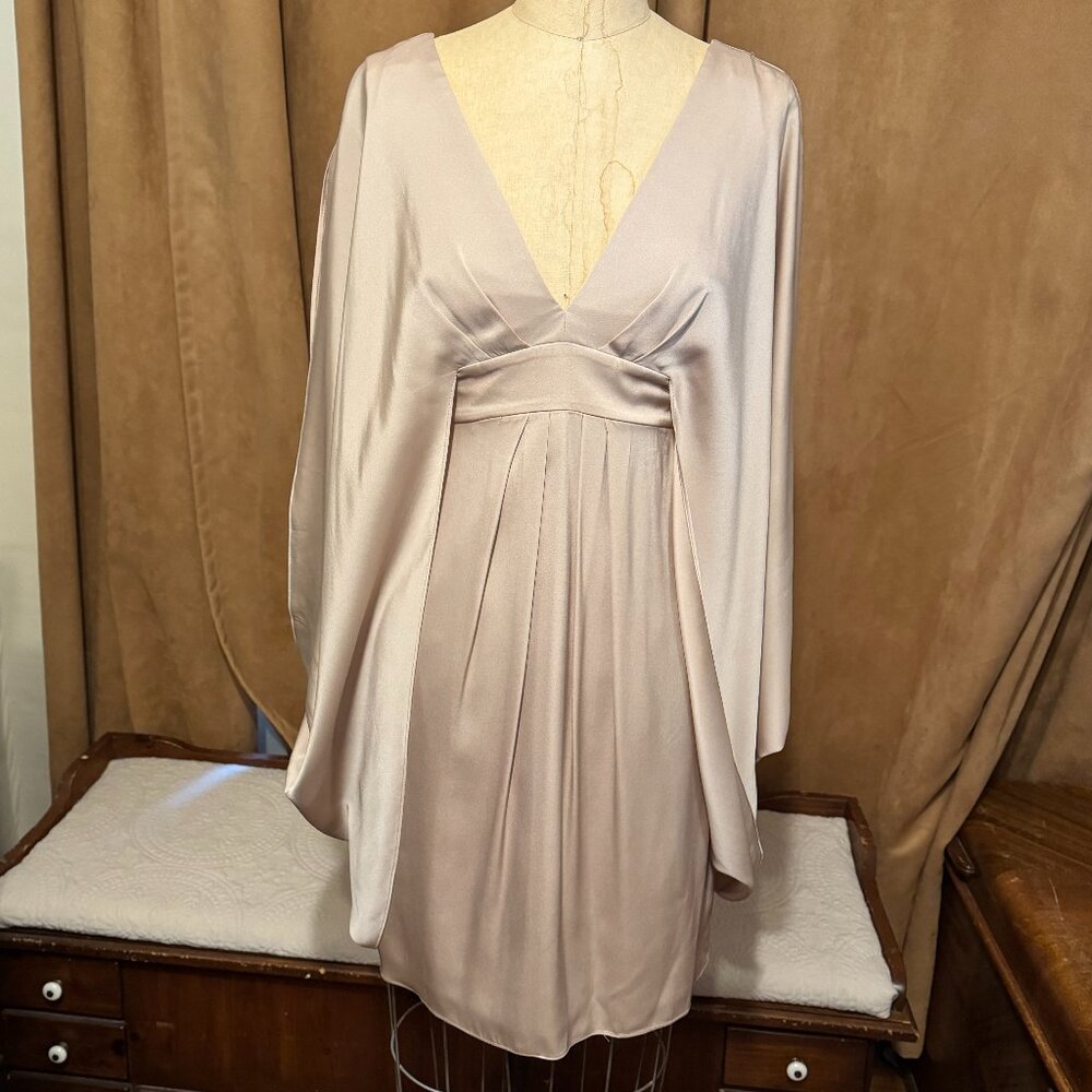 Trina Turk Stretch Silk Pink Cocktail Dress